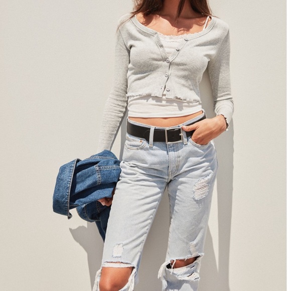 Vintage 90’s Red Beaded Button Front Cardigan SZ S - Picture 6 of 7